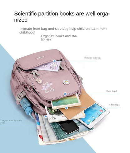 Borse da scuola per bambini per ragazze adolescenti Zaino grande Kawaii Zaino da scuola per studenti di medie dimensioni Borsa per libri Zaino da viaggio per laptop