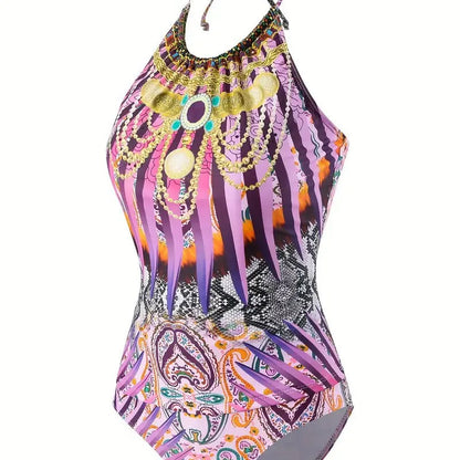 Hot Sale Of The Season Sexy Slimming One-Piece Bikini Swimsuit Women's Cross-Border Swimwear Sensual Strapless Polymer Fabric...