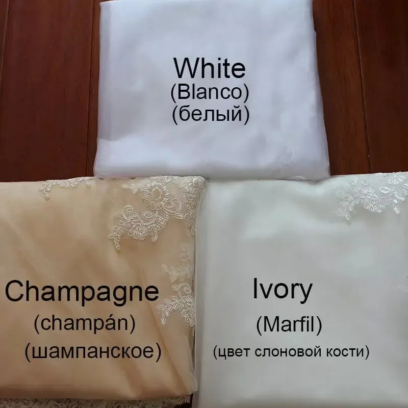 Lussuosi Appliques di pizzo perline sirena/tromba abiti da sposa cappella treno su misura scollo a v al pavimento senza spalline