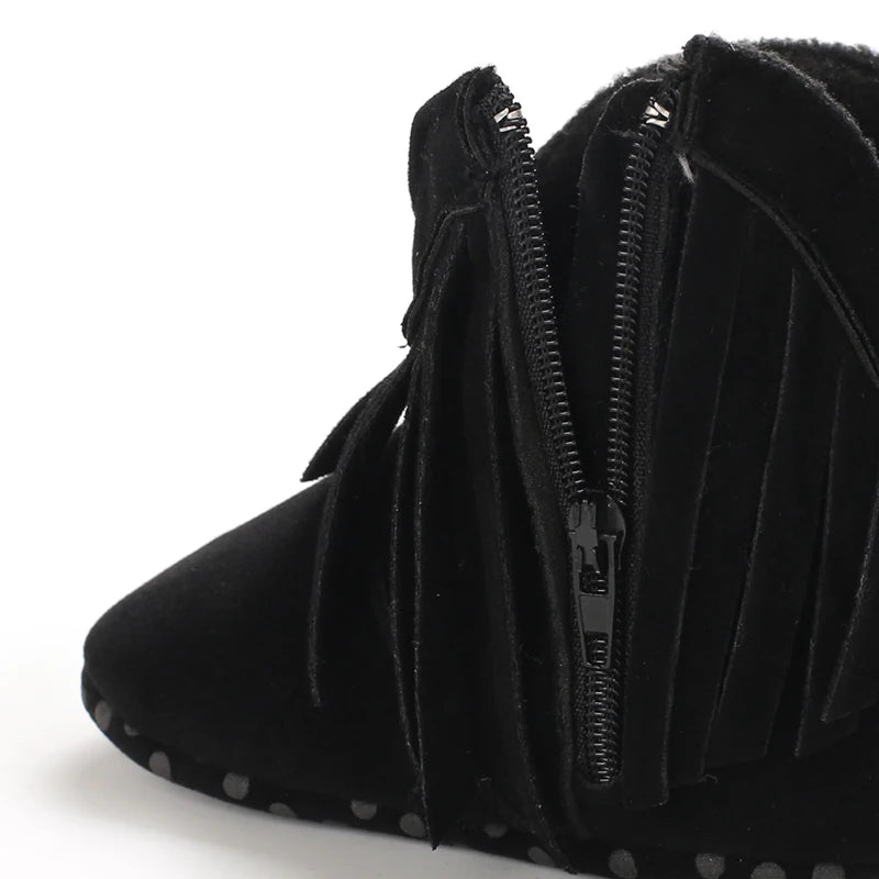 Calzature per bambini Stivali Neonati Prewalker Per Unisex Neonati maschi Ragazze Inverno Tenere al caldo Mocassini Nappa Calzature Scarpe 0-18M