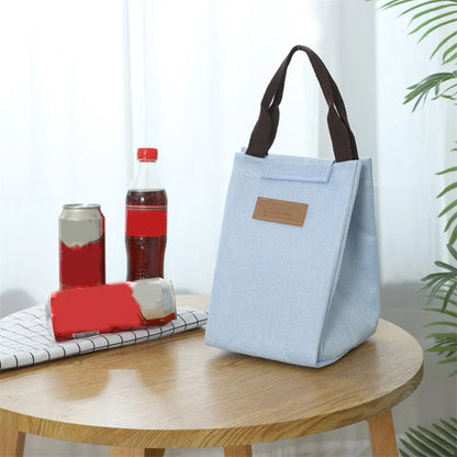 Borsa per il pranzo Borsa refrigerata per alimenti portatile Conservazione del calore Scatola per il pranzo Borse per il pranzo Copertura isolante per borsa casual da donna 2024