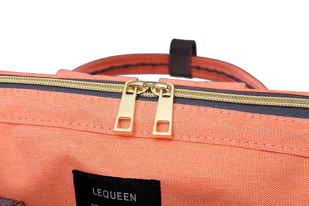 Lequeen mummia maternità borsa per pannolini zaino borsa per pannolini borsa per passeggino di grande capacità zaino per pannolini da viaggio per la cura del bambino