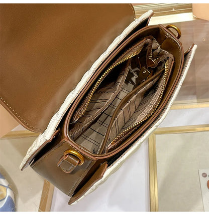 Borsa da donna designer brand handbag women's 2024 new spring/summer high-end texture single shoulder crossbody