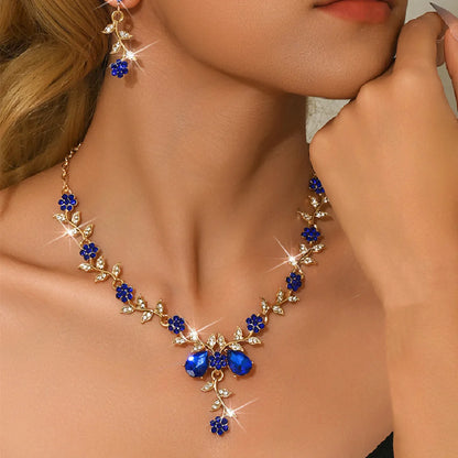 Elegant Flower Design Jewelry Set, Fashion Jewelry for Party, Daily Clothing Decor, Trendy All-match & Exquisite Jewelry