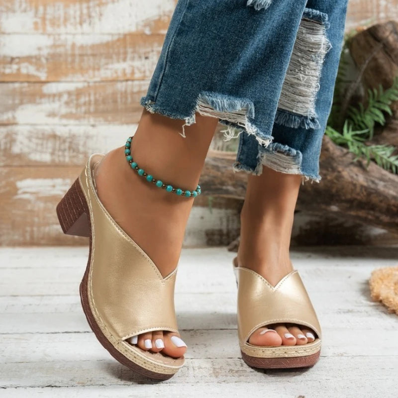 Damensandalen Sommer 2025 High Heels Sandalen Damen Peep Toe Schuhe Damen Sommerschuhe Damen High Heel Hausschuhe Luxus High Heel Schuhe