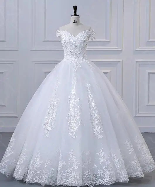 Ashley Gloria Pink Quinceanera abiti Sweet Flower Party Dress Luxury Lace Ball Gown Real Photo Prom Dress Boho Vestidos