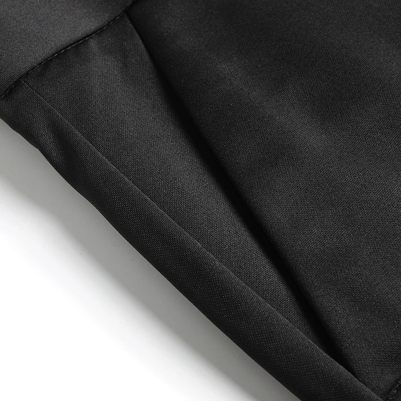 29-42 Pantaloni estivi da uomo Pantaloni casual elasticizzati dritti sottili senza traccia, senza tessuto da stiro, sensazione setosa e fresca