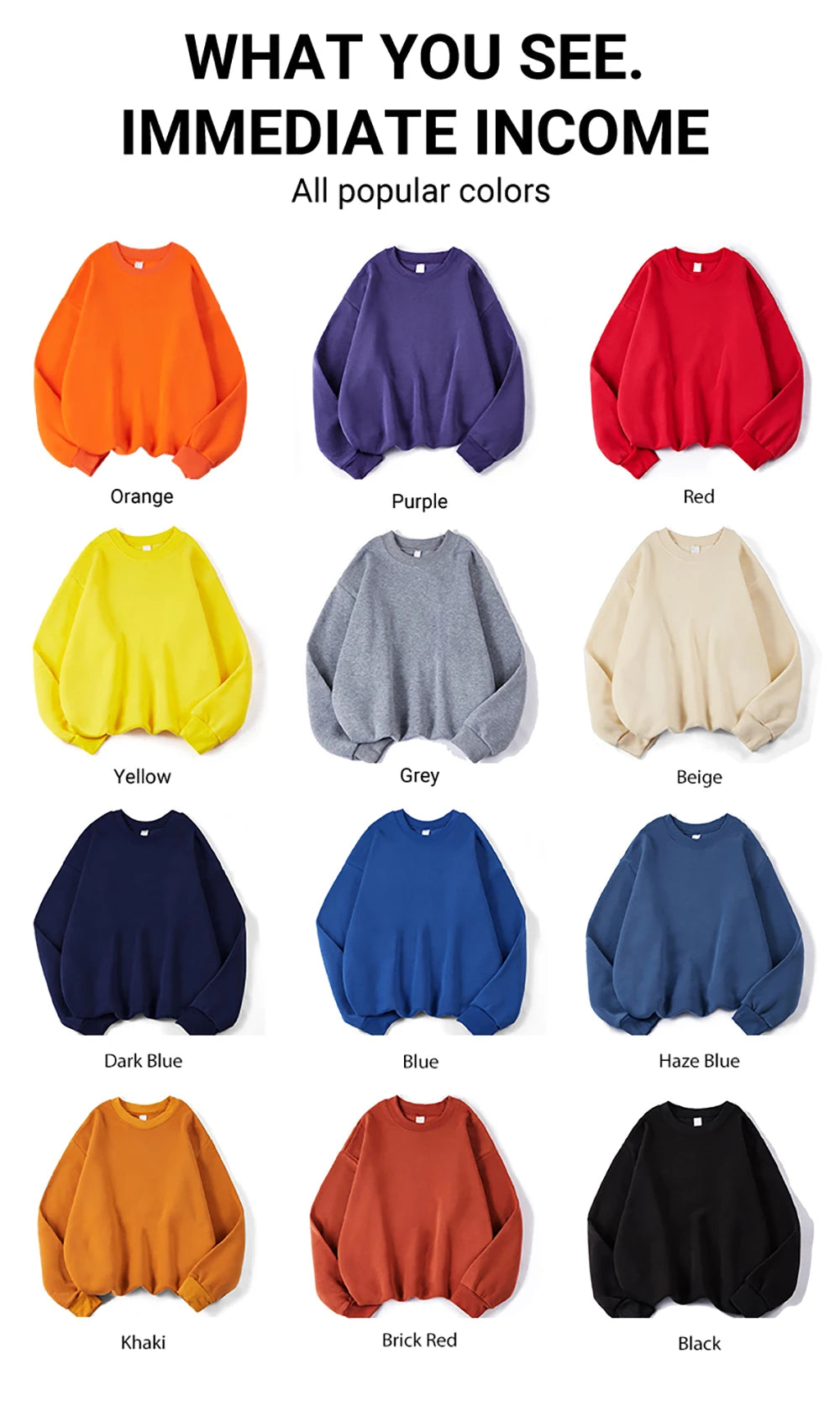 Solid Fashion Streetwear Donna 12 colori Felpe sportive Autunno Casual Pullover Addensare Y2K Felpa con cappuccio Hip Hop Street Sportswear