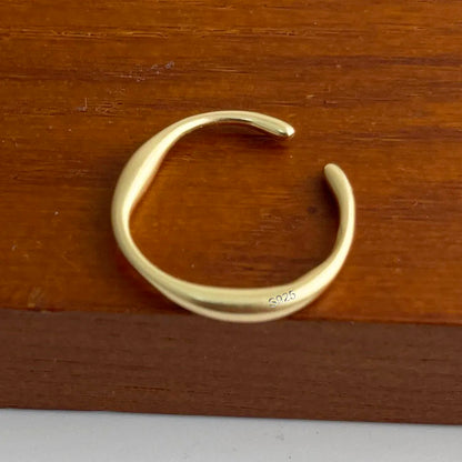 Anelli in argento sterling 925 per le donne Gioielleria raffinata geometrica Anello ampio scintillante regolabile per il regalo di compleanno della festa