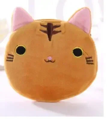 Cartone animato animale ragazzi portamonete in peluche bambini portamonete con cerniera custodia portaoggetti simpatici animali portafogli donna mini borsa regalo per bambini