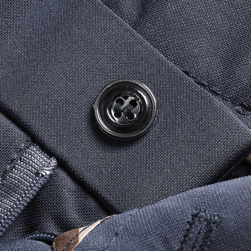 29-42 Pantaloni estivi da uomo Pantaloni casual elasticizzati dritti sottili senza traccia, senza tessuto da stiro, sensazione setosa e fresca