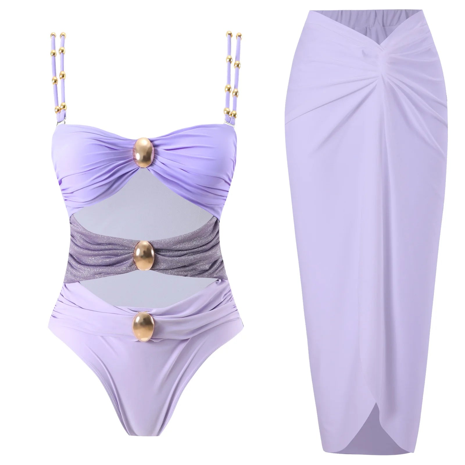 Costume da bagno floreale con stampa floreale con volant monospalla blu Set copricostume singolo micro monokini costumi da bagno sexy per ragazze Summer Beach