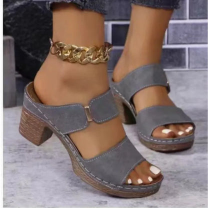 Sandales d'été Chaussures Femme Sandales élégantes Claquettes Femme Chaussures Femme Chaussures compensées Femme Chaussures Respirantes Chaussons Femme Femme