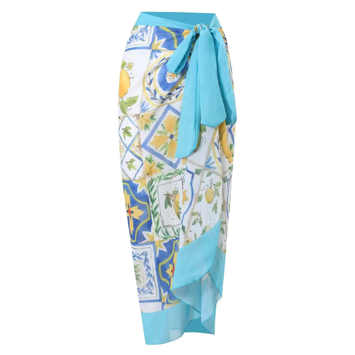 Nuovo Abito da Spiaggia Sexy con Stampa Retrò 2026, Copricostume Lungo, Gonna per Feste, Costume da Bagno, Abbigliamento da Spiaggia