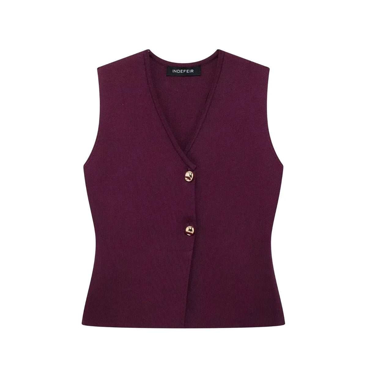 HH Set di gonne lavorate a maglia eleganti femminili 2024 Scollo a V con bottoni Canottiera + Gonna a pieghe patchwork a-line Abito solido alla moda
