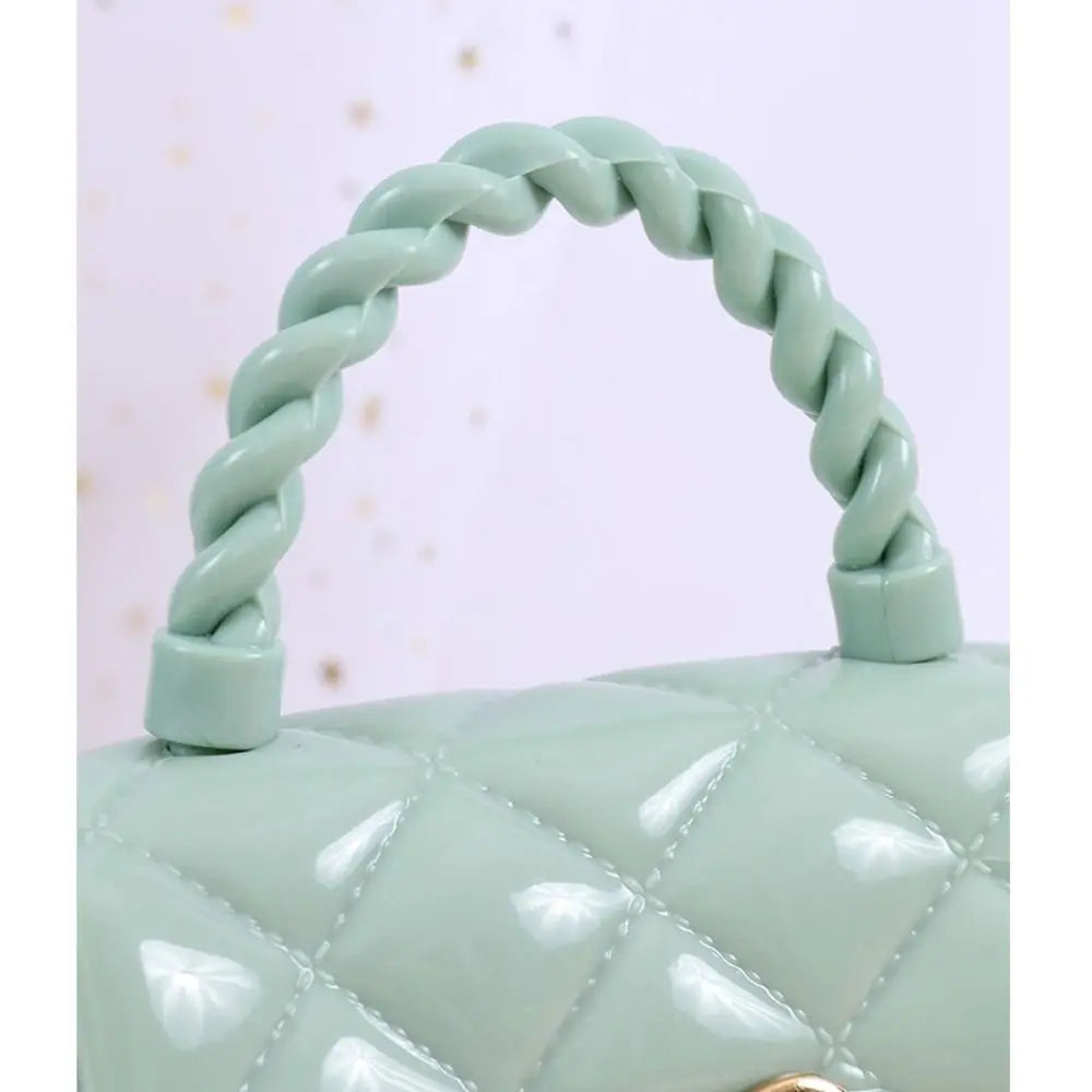 Moda bambini borse a tracolla in pelle PU borse a tracolla a cuore per ragazze bambini Mini portamonete borsa di gelatina borsa per bambini regali