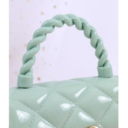 Moda bambini borse a tracolla in pelle PU borse a tracolla a cuore per ragazze bambini Mini portamonete borsa di gelatina borsa per bambini regali