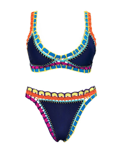 2026 Sexy Bikinis Summer Women Swimsuit Hand Crocheted Bikini Set Swimwear Beach Bathing Suit Biquini Female Monokini