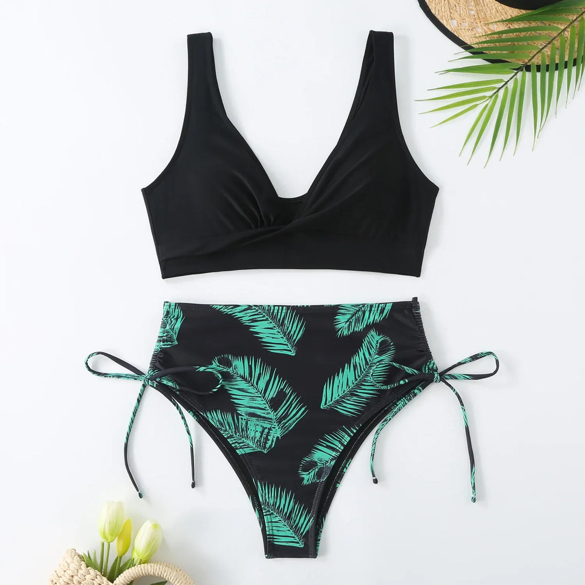 Sexy Bikini 2026 Swimsuit Women Trend Swimwear Female High Waisted Bikinis Sets Korean Swimming for Woman Bathing Suit Beachwear