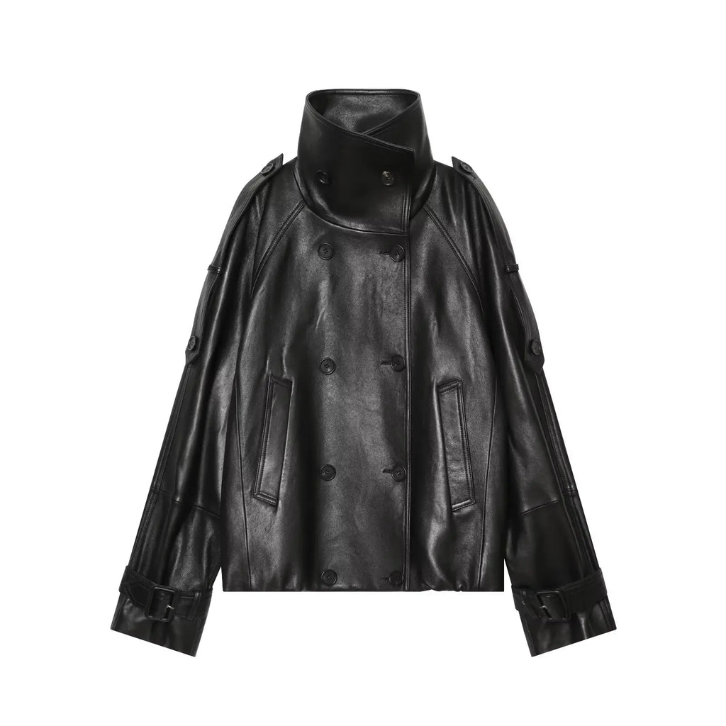 Giacche Invernali da Donna 2026, Nuove Giacche in Pelle PU alla Moda, Giacca Calda e Cappotto Invernale Chic da Donna con Collo Alto per l'Autunno