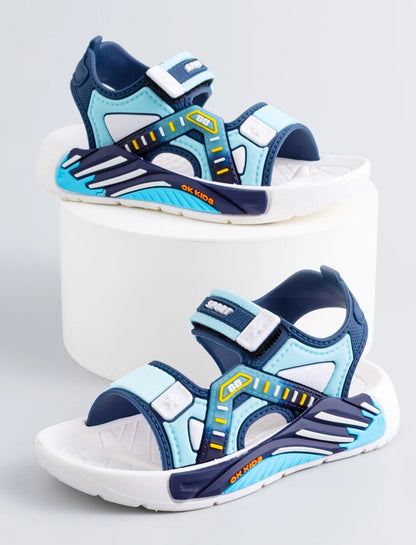 Sommersandalen für Kinder, lässige Strandschuhe mit weicher Sohle für Grundschüler Jungen und Mädchen (Unisex)