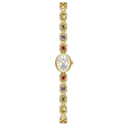 Orologio da donna elegante braccialetto di giada di lusso orologi al quarzo regalo per le donne 2025 nuovo orologio da polso impermeabile di alta qualità