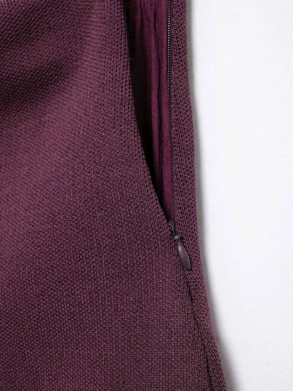 HH Set di gonne lavorate a maglia eleganti femminili 2024 Scollo a V con bottoni Canottiera + Gonna a pieghe patchwork a-line Abito solido alla moda