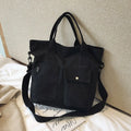 Borse di tela di moda Borsa per studenti Borsa a tracolla Borsa a tracolla di grande capacità in tinta unita Borsa shopper Borsa a tracolla femminile casual 2025