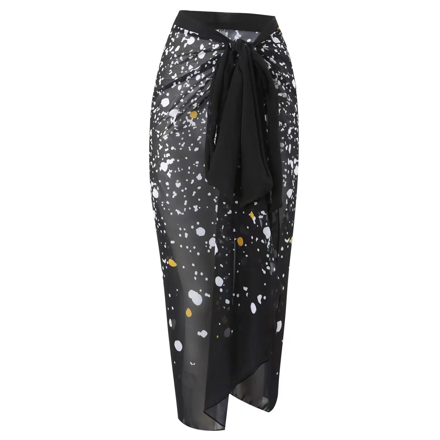 Nuovo Abito da Spiaggia Sexy con Stampa Retrò 2026, Copricostume Lungo, Gonna per Feste, Costume da Bagno, Abbigliamento da Spiaggia