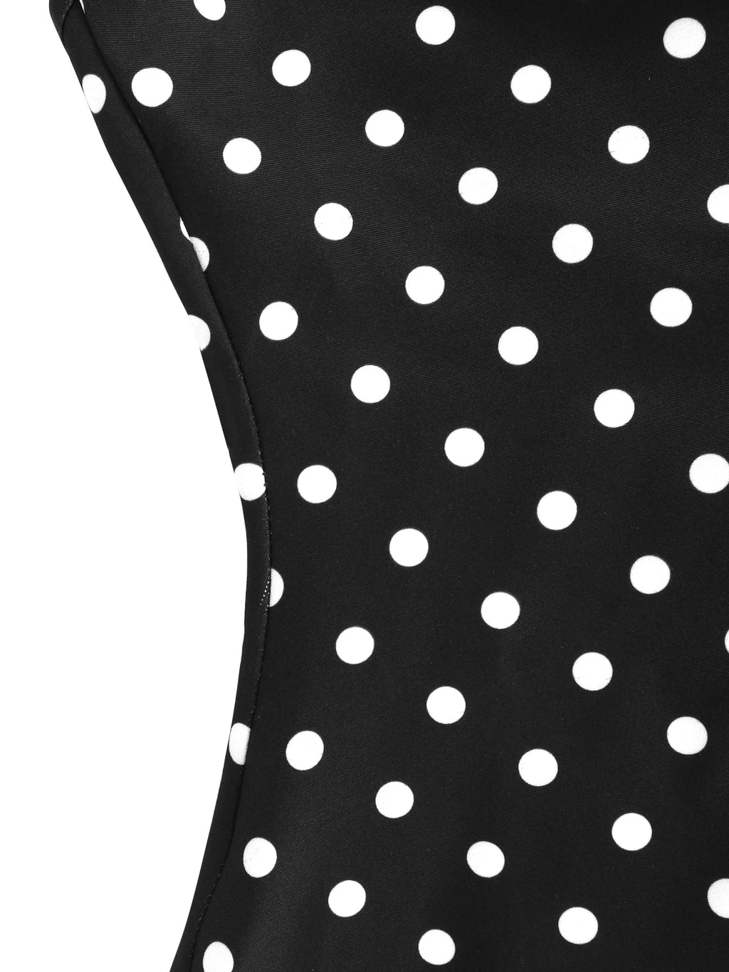 Tuularose Abito a pois alla moda Abito vintage a vita alta senza maniche con scollo senza schienale Abito con lacci Abiti da donna di lusso per feste sexy Y2k