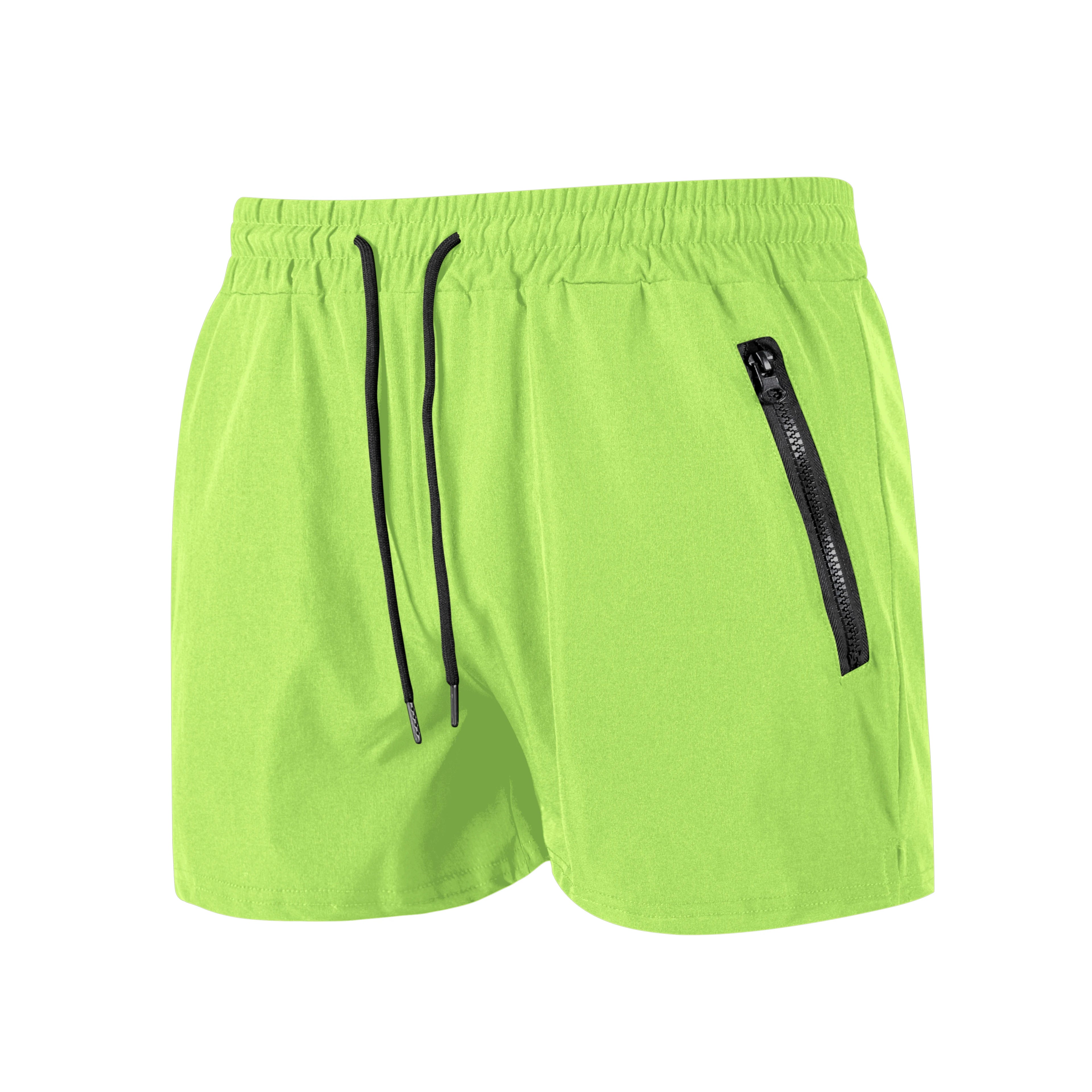 Costume da bagno da uomo con tasche con cerniera Fodera in rete Pantaloncini da spiaggia estivi Costume da bagno da bagno ad asciugatura rapida Costume da bagno