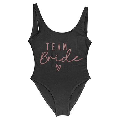 S-3XL Maillot de bain blanc une pièce Équipe de la mariée Maillot de bain de fête de célibataire pour femme Maillot de bain de poule Maillot de bain de piscine