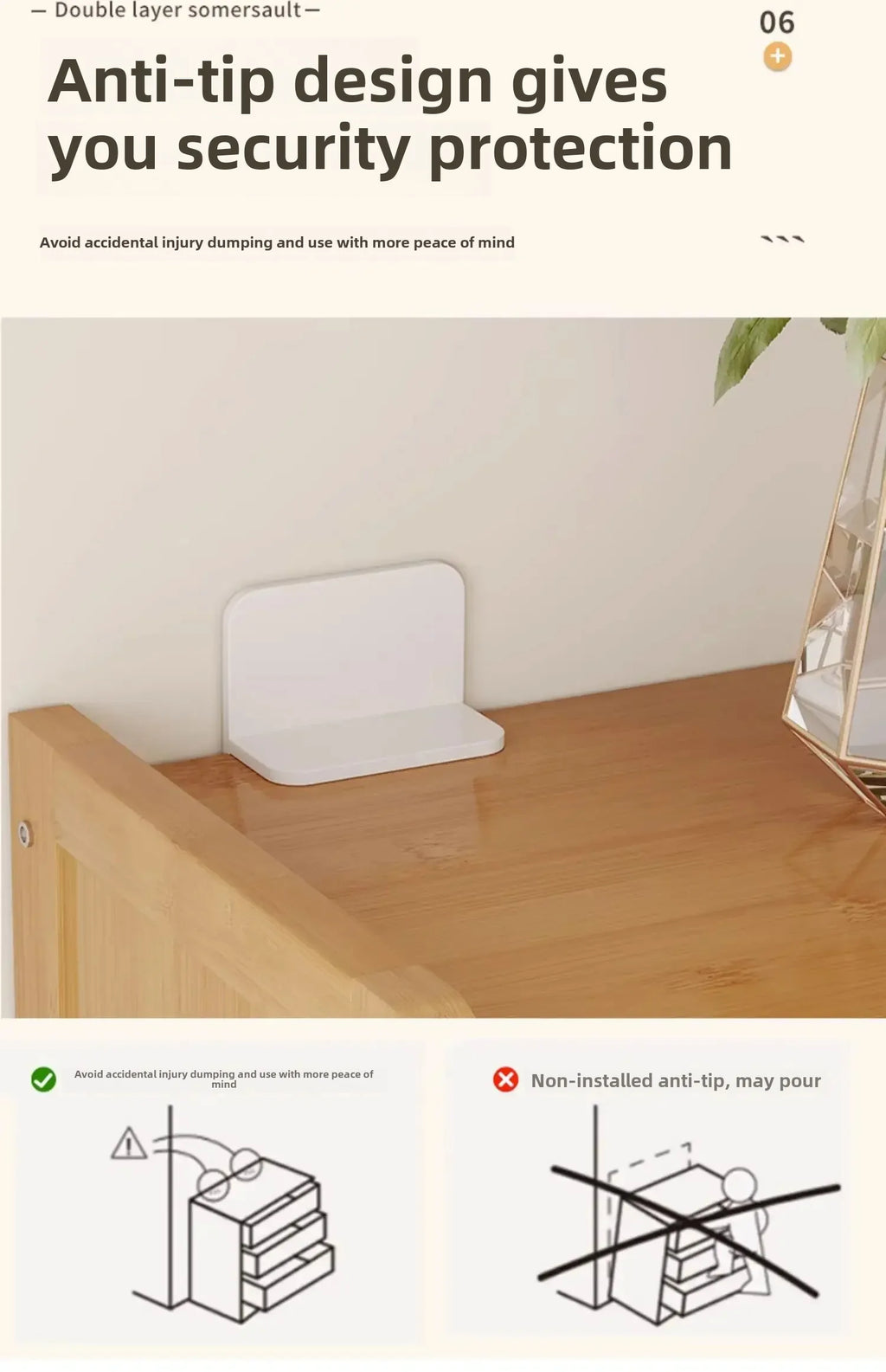 Bamboo Multi-layer Shoes Organization Rattan Flip Shoe Rack Living Room Against The Wall Boot Shelf Versatile Storage Cabinet