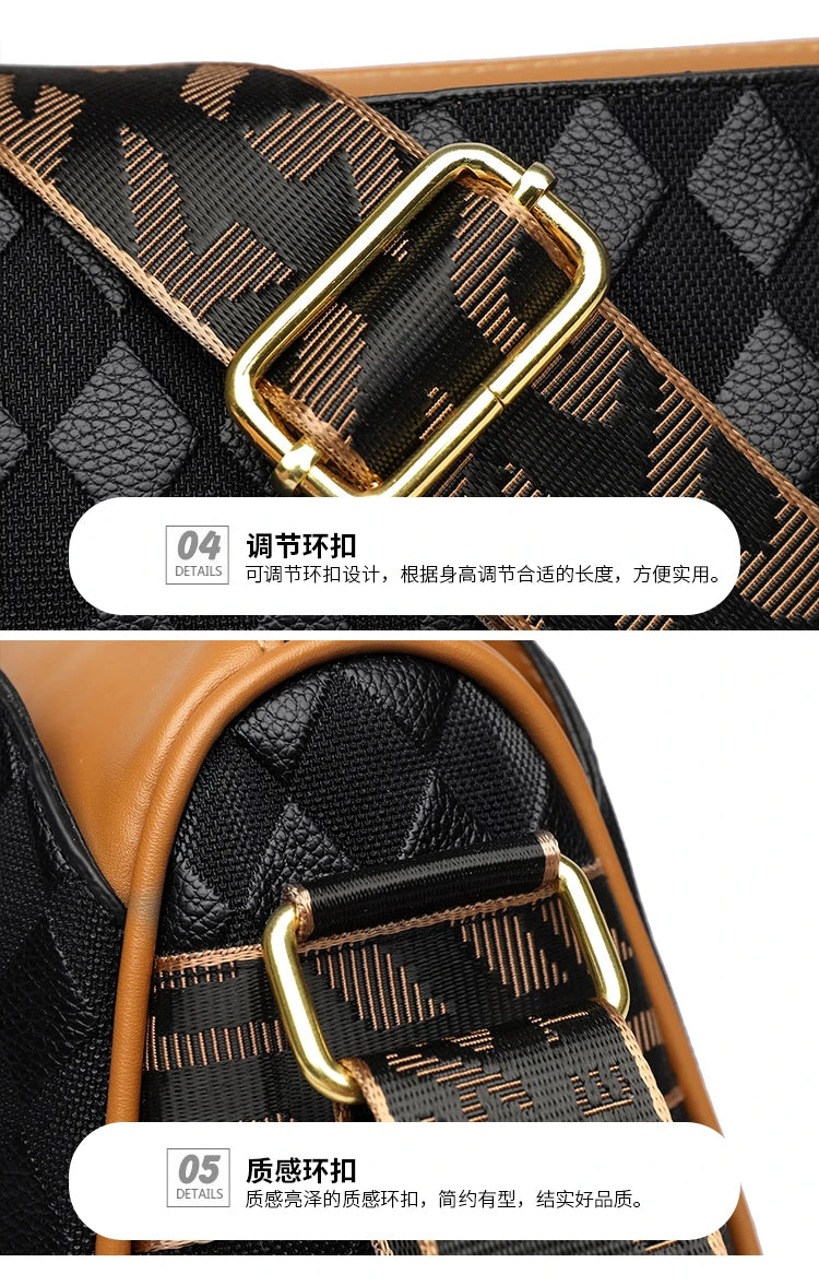 Borsa a tracolla per donna Borsa - Borse a tracolla alla moda Borsa sotto le ascelle Piccola borsa a tracolla quadrata