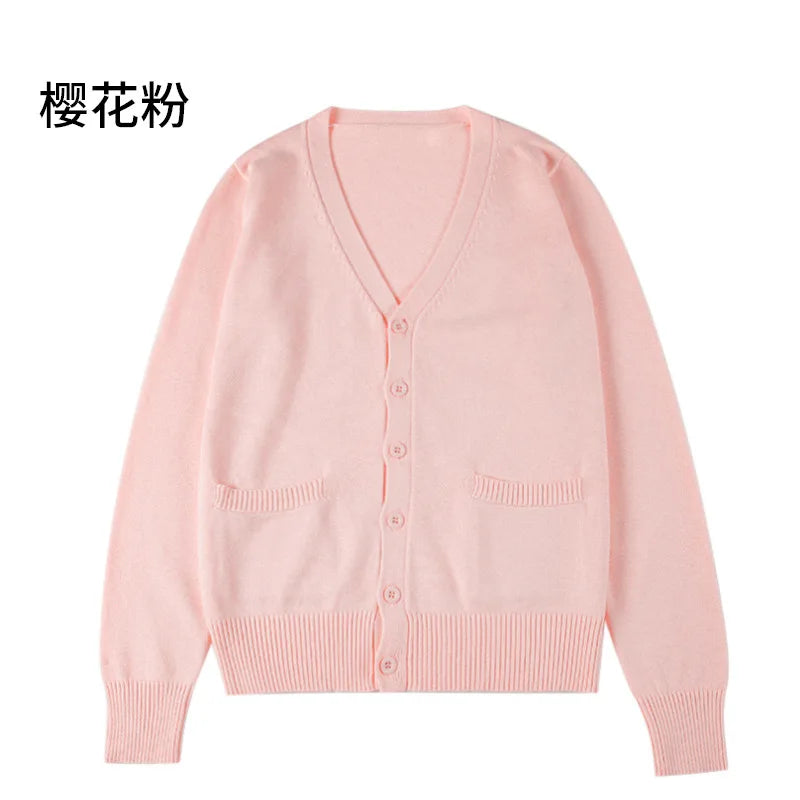 Nuovo Maglione Tinta Unita da Donna, Top in Maglia alla Moda, Cardigan Sottile Primaverile Autunnale a Maniche Lunghe, Giacca Slim per Adulti, Taglie XS-2XL