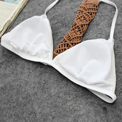 2023 i più nuovi bikini sexy a vita bassa costumi da bagno femminili da donna bikini a taglio alto set costume da bagno per donna costume da bagno bianco