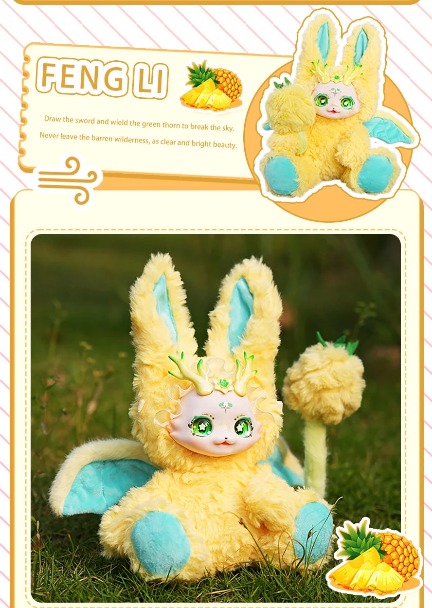 DBS MayTree Dumia Surprise Blind Box Bambole di peluche Collezione di frutta nel paese delle meraviglie Giocattoli di peluche Giocattoli Kawaii Regali