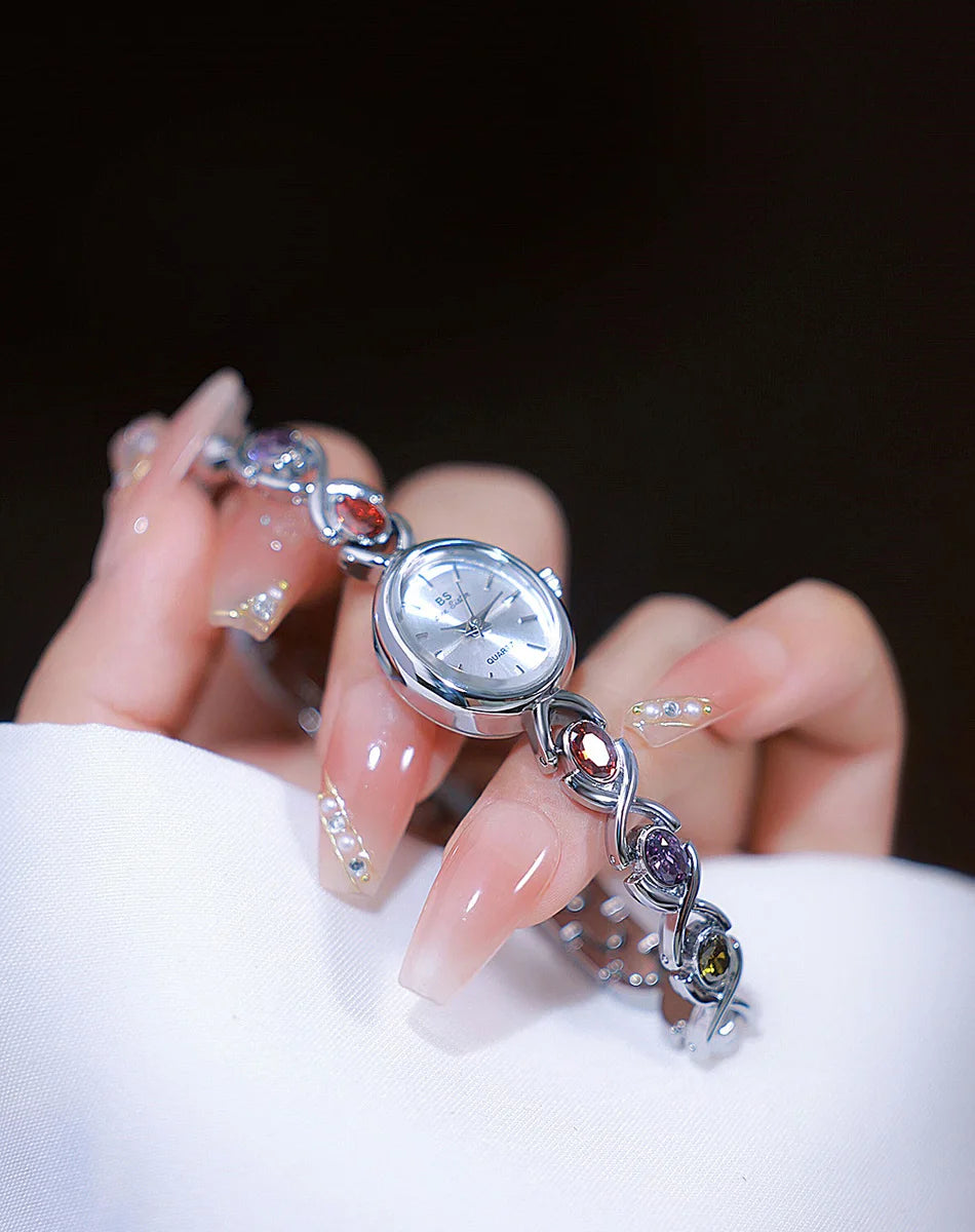 Orologio da donna elegante braccialetto di giada di lusso orologi al quarzo regalo per le donne 2025 nuovo orologio da polso impermeabile di alta qualità
