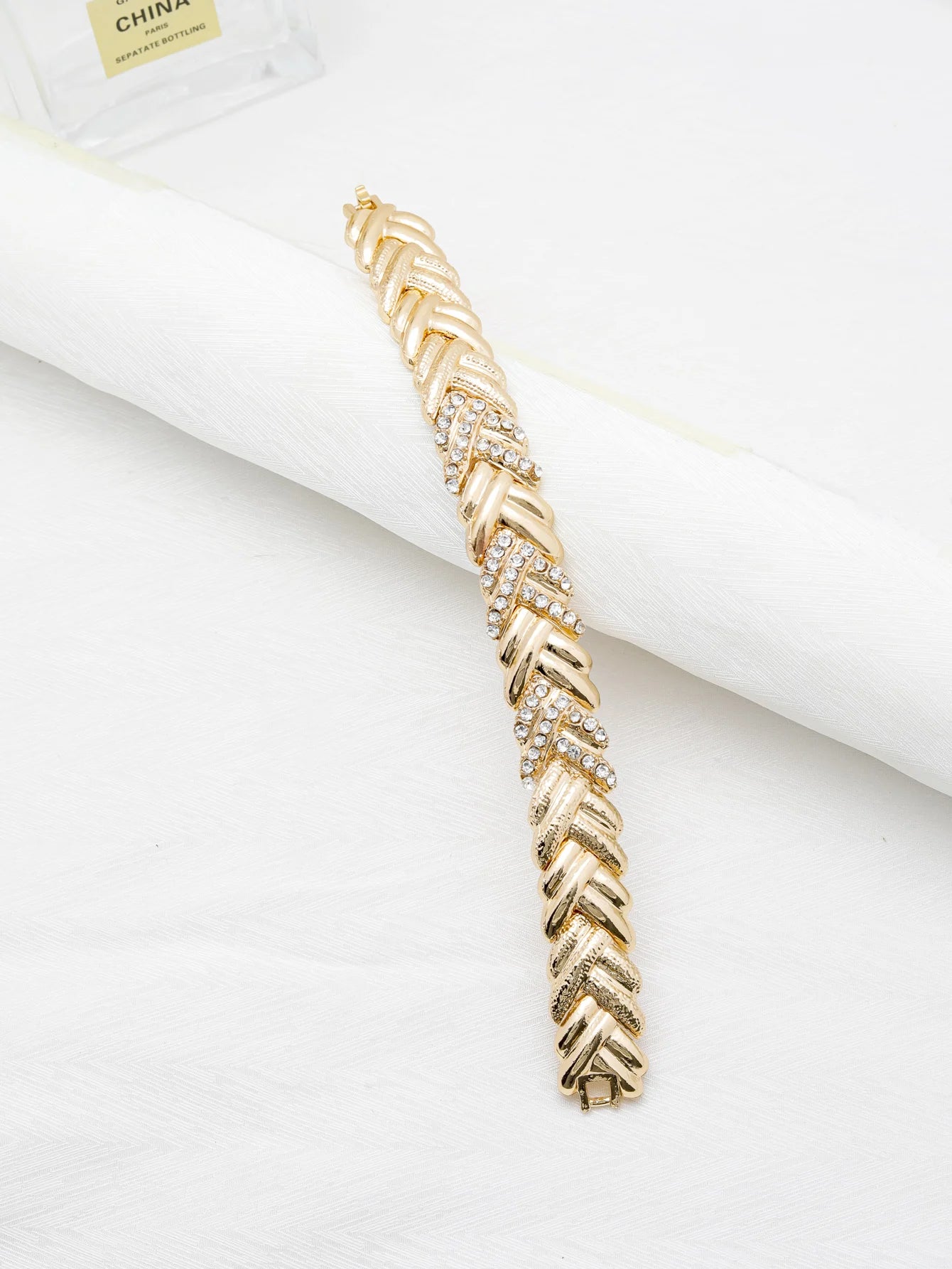 Dubai Schmuckset für Frauen, 18K vergoldet, Luxus-Halskette, Ohrringe, Armband und Ring, Schmuck, Hochzeitsparty, im Trend