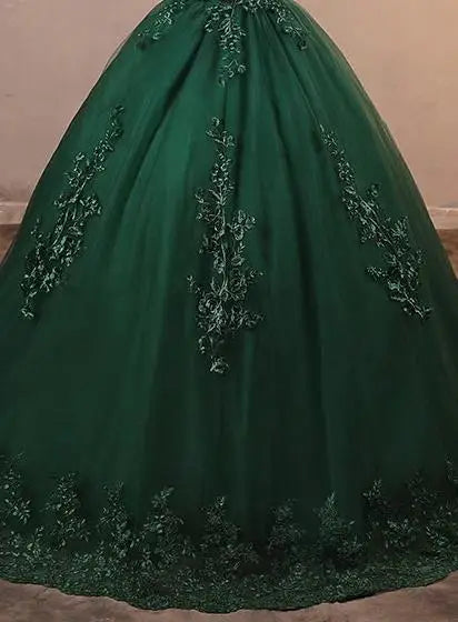 Ashley Gloria Pink Quinceanera abiti Sweet Flower Party Dress Luxury Lace Ball Gown Real Photo Prom Dress Boho Vestidos