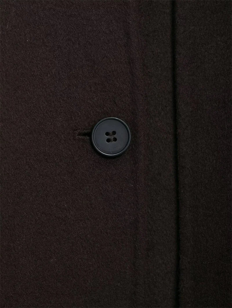 Cappotto da Donna 2026 Nuova Giacca Corta Invernale Autunnale alla Moda con Sciarpa Decorativa, Capispalla Elegante e Chic per Signora