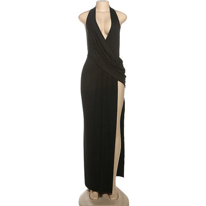 Copricostume estivo da donna Costume da bagno con cinturino per spaghetti Abiti senza maniche Costume da bagno 2025 Nuova stampa Beach Holiday Maxi abiti Cover-Up