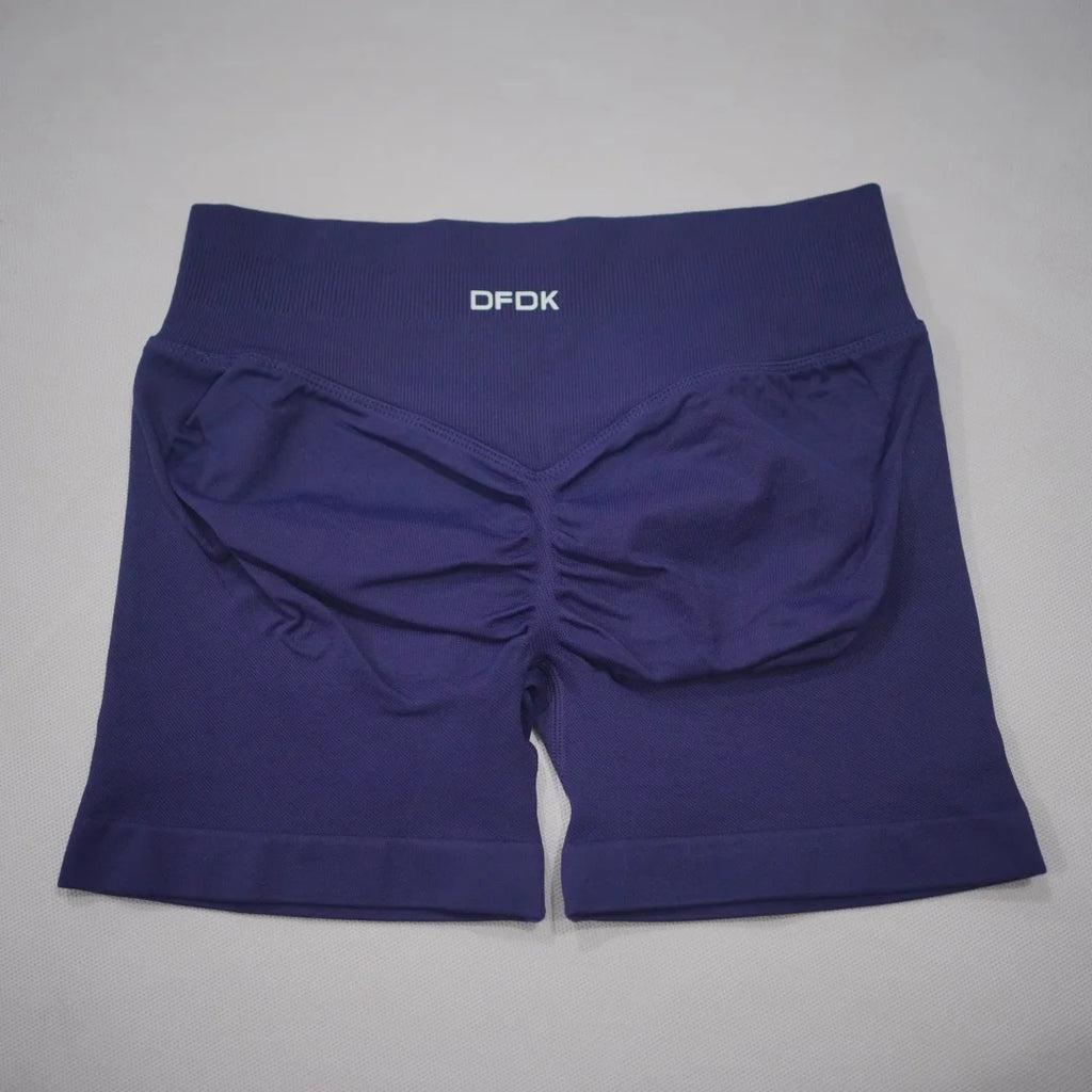 DFDK 2026 Nuovi Pantaloncini da Yoga per Donna con Effetto Push-Up, Vita Alta, Sollevamento Glutei, Resistenti agli Squat, Pantaloncini Sportivi per Palestra, Allenamento, Corsa e Fitness