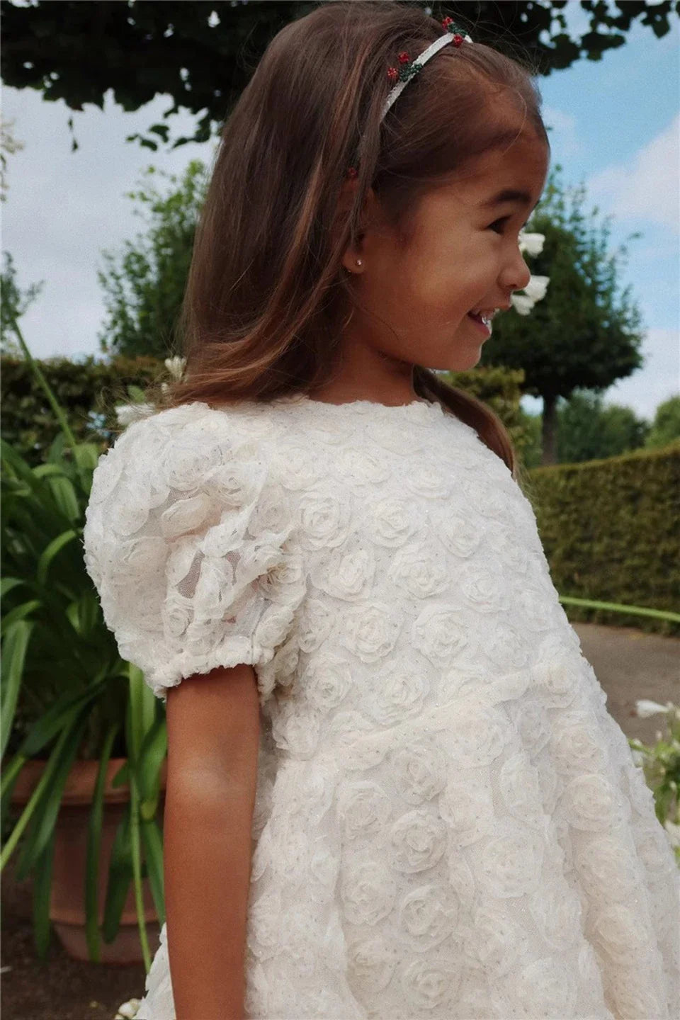 2025 KS Ragazze Graziosi Abiti da festa Estate Paillettes Fiocco Abito gonfio Neonate Rosa Abito Abito da principessa per bambini Abiti per bambini