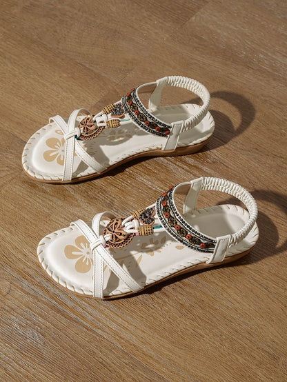 Chaussures d'été pour femmes Sandales Chaussures de plage pour femmes Sandales de fête pour femmes Sandales compensées pour femmes Chaussures décontractées pour femmes Sandales pour femmes