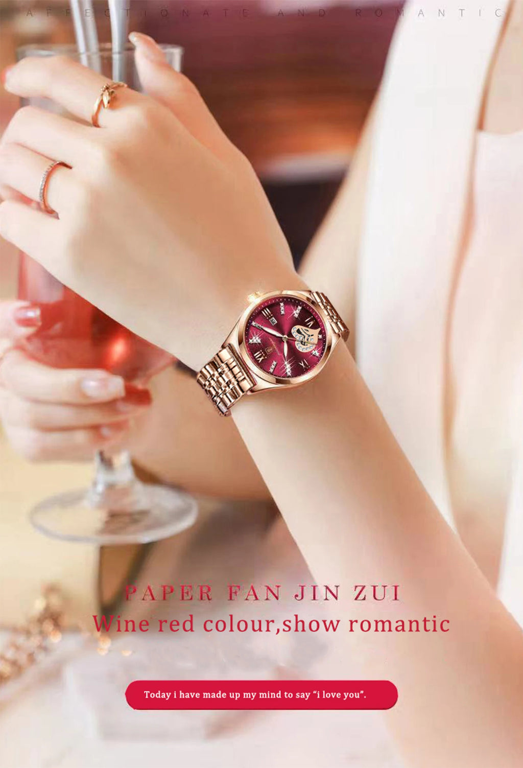 Orologi di lusso POEDAGAR per donna, impermeabili, luminosi, con datario, in acciaio inossidabile, casual, orologio da polso al quarzo da donna.