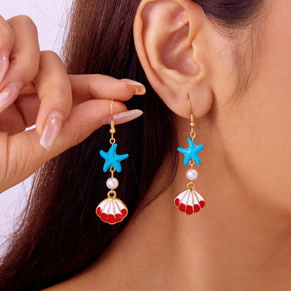 Nuovi orecchini a bottone in argento antico con personalità di conchiglia stereo gotica per uomo donna Ognissanti gioielli punk regalo accessorio per le vacanze