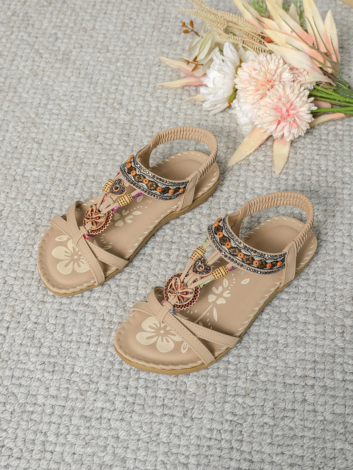 Chaussures d'été pour femmes Sandales Chaussures de plage pour femmes Sandales de fête pour femmes Sandales compensées pour femmes Chaussures décontractées pour femmes Sandales pour femmes