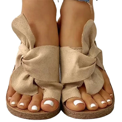 Nuovi Sandali Estivi da Donna, Scarpe Casual Piatte, Calzature Estive Femminili, Infradito, Chaussure Femme, Ciabatte da Spiaggia per Donne