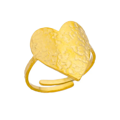 Anelli in acciaio inossidabile 316L per le donne Colore oro Non sbiadisce mai Anelli classici di lusso Anelli per coppie di nozze Gioielli Spedizione gratuita